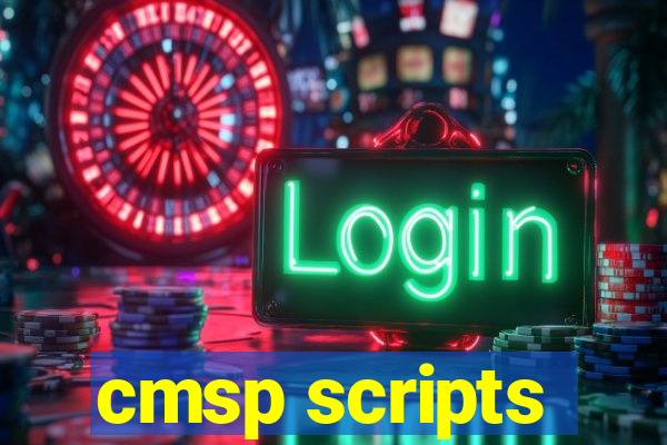 cmsp scripts